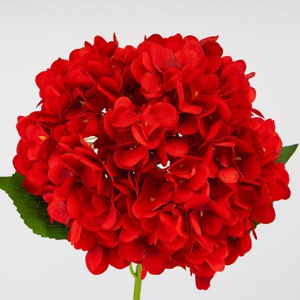 Искусственная гортензия, красная, 67 см 2026-009/red фото