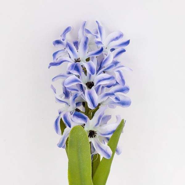 Гіацинт штучний з цибулиною, синій, 35 см 2028-029/blue фото
