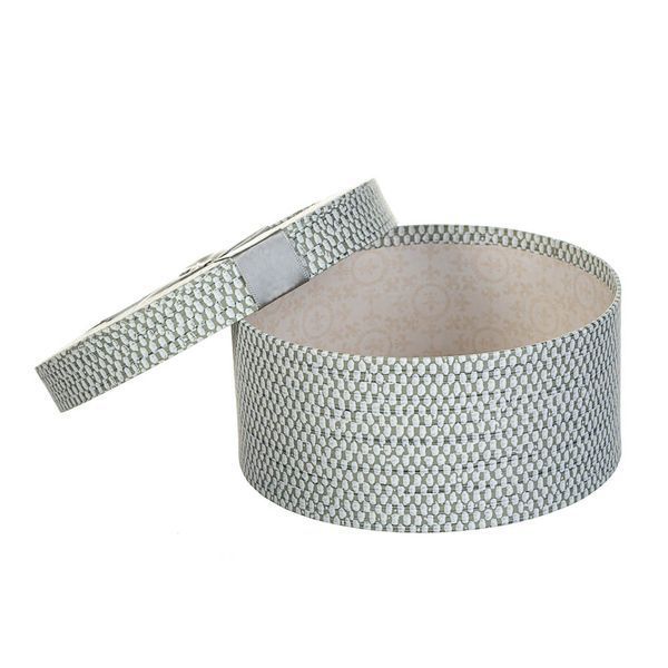Набор коробок "Нежность" 3 шт, серый 8300-019 фото