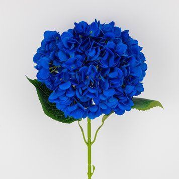 Искусственная гортензия, синяя, 67 см 2026-009/blue фото