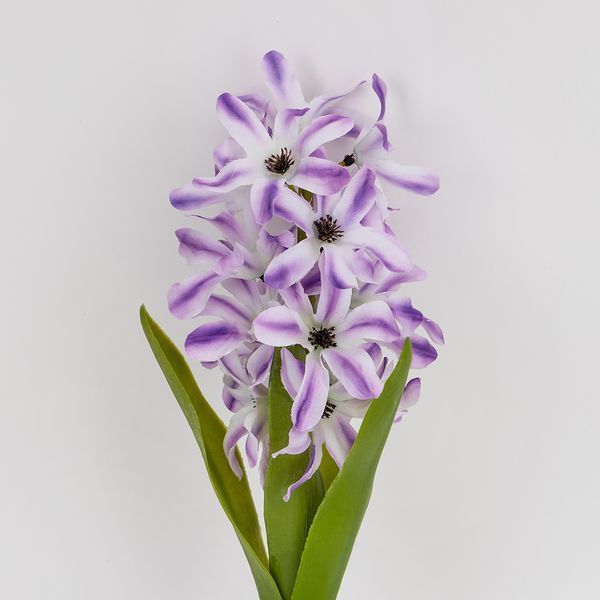 Гіацинт штучний з цибулиною, ліловий, 35 см 2028-029/It.purple фото