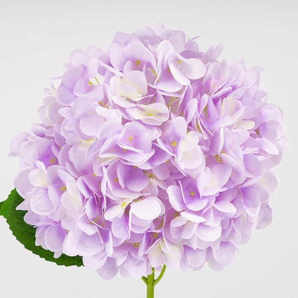 Искусственная гортензия, сиреневая, 67 см 2026-009/lavender фото