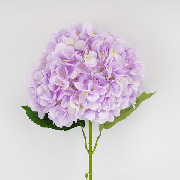 Искусственная гортензия, сиреневая, 67 см 2026-009/lavender фото