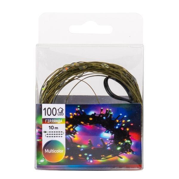 Гирлянда "Роса" 100 LED, разноцветная, 10 м, от USB 9133-015 фото