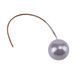 Набір декоративних ягідок "Перли", фіолетовий, 200 шт, 6,5 см 9223-018 фото 4