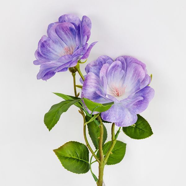 Троянда штучна, бузкова, 55 см 2028-011/It.purple фото
