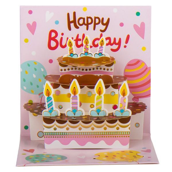 Серія об'ємних листівок "Magical birthday", 4 види 9081-003 фото