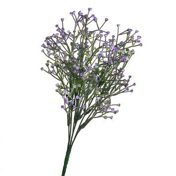 Цветки искусственные, сиреневые 32см 8408-005 фото