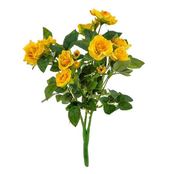 Роза (30 см) 084F/yellow фото