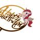 Топер в торт "Happy Birthday" *рандомний вибір дизайну 8820-005 фото 7