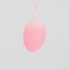 Набор из 6 подвесных флоковых крашанок, розовый, 6 см 5103-001/pink фото 3