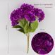 Букет гортензий, 5 бутонов, фиолетовый, 48 см 2026-008/violet фото 1