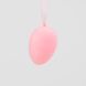 Набор из 5 подвесных флоковых крашанок, розовый, 7 см 5103-002/pink фото 4