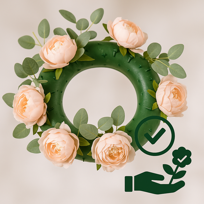 Флористическое кольцо для венка, 3-уровневое, 15 см 9236-001 фото