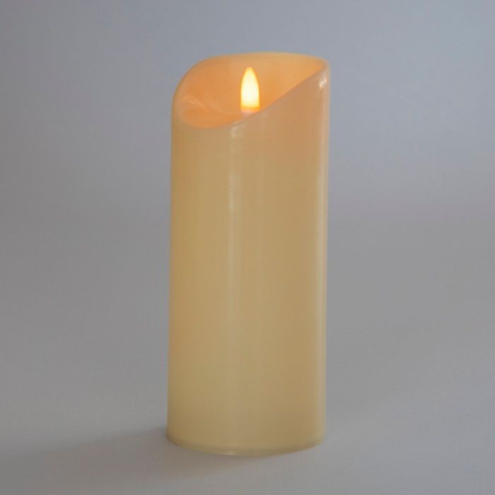 Набор из 3 светодиодных свечей (LED), айвори, 15 см * 12,5 см * 10 см 6032-018 фото