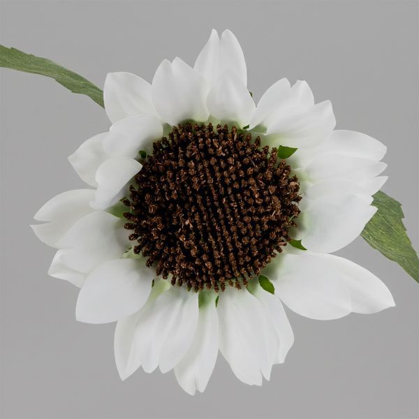 Соняшник штучний, білий, 80 см 2028-022/white фото
