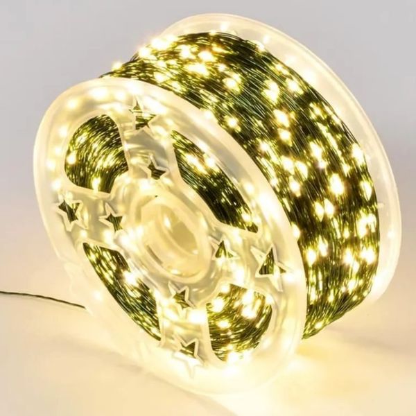 Гирлянда "Феерия" 1000 LED, желтая, 25 м 9133-039 фото