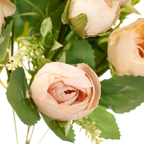 Квітковий букет "Помпонела персикова" 2002-004/PINK фото