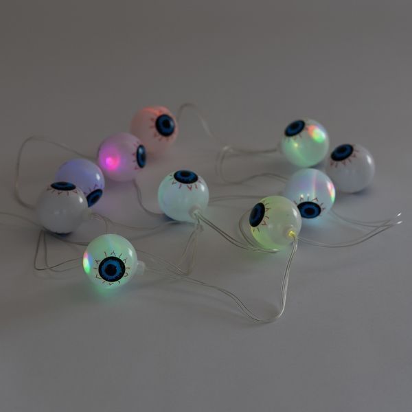 Светодиодная гирлянда (LED) с 10 элементами "Взгляд из тьмы", 200 см 9243-026 фото