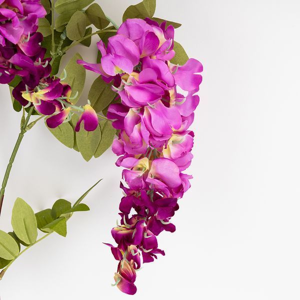 Искусственная ветка "Акация", ярко-розовая, 102 см 2026-017/lavender фото