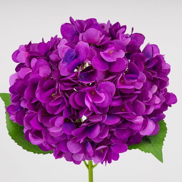 Штучна гортензія, фіолетова, 67 см 2026-009/violet фото