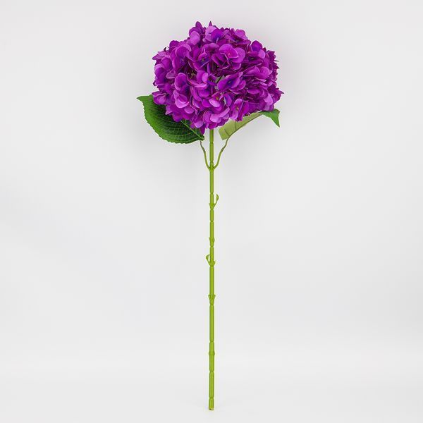 Штучна гортензія, фіолетова, 67 см 2026-009/violet фото