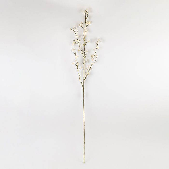 Штучна гілка "Сакура", біла, 140 см 2026-015/white фото