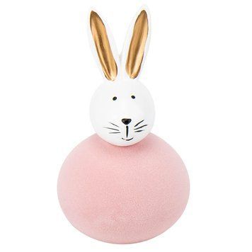 Фигурка "Пасхальный кролик" розовый, 17,5 см 4000-016/pink фото
