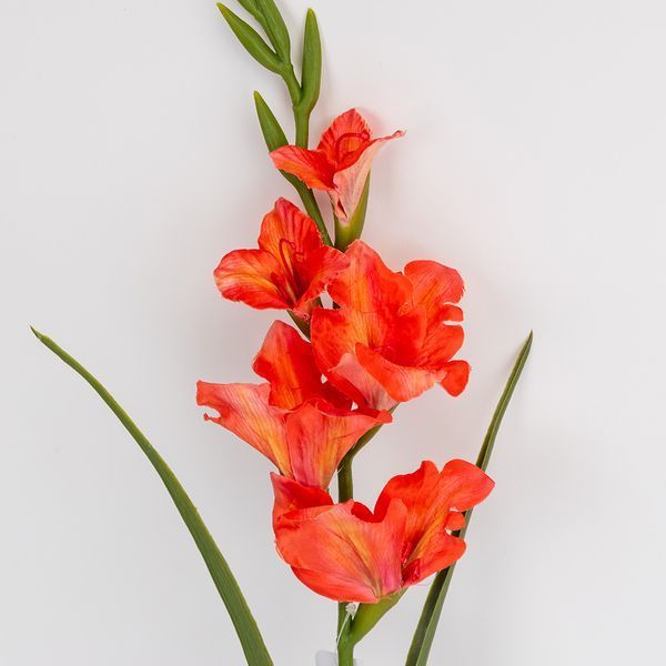 Гладіолус штучний, червоний, 80 см 2028-027/red фото