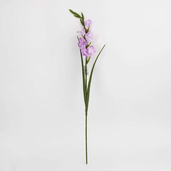 Гладіолус штучний, ліловий, 80 см 2028-027/It.purple фото