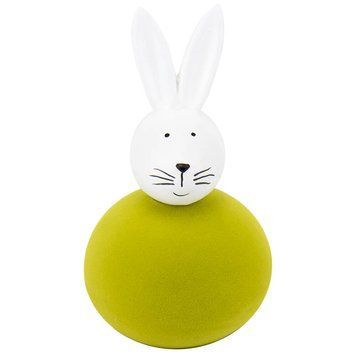 Фигурка "Пасхальный кролик", зеленый, 17,5 см 4000-016/green фото