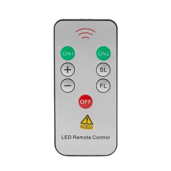 Набор из 10 светодиодных свечей (LED) с клипсами на елку, айвори, 10 см 9262-012 фото