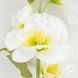 Штучна гілка &ldquo;Мальва&rdquo;, біла, 85 см 2026-029/white фото 4
